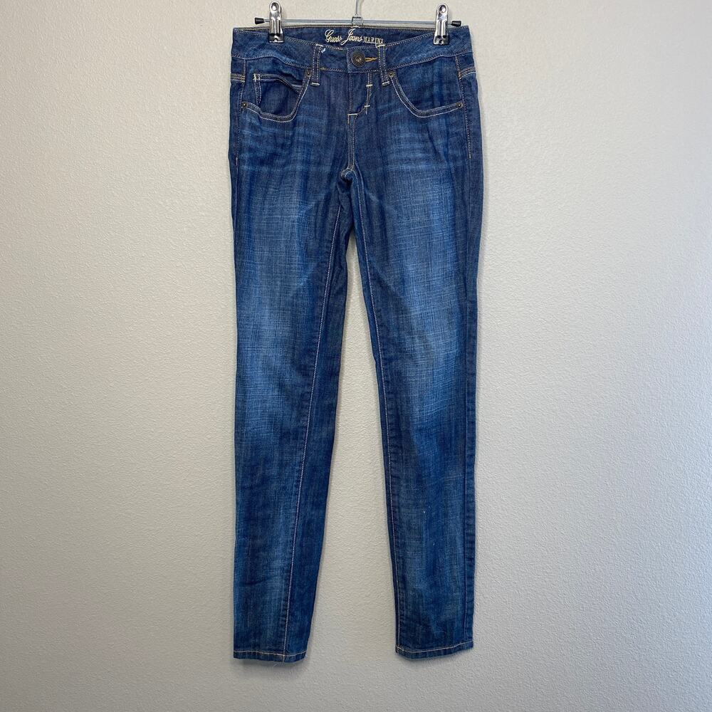 Guess Jeans Womens‎ Size 26 Marina Low Rise Dark Wash Skinny Leg Jeans